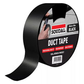 Soudal Black Duct Tape - 50mm x 50m
